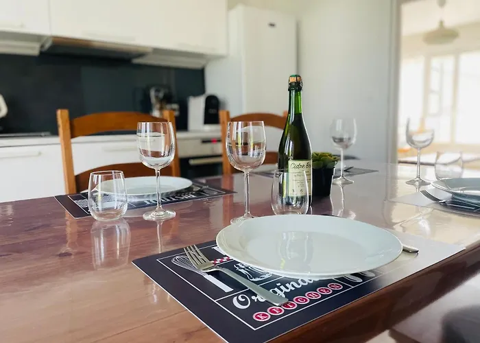 Appartement Le Bel Herminier - Calme, Accès Jardin, Proche Centre-ville *