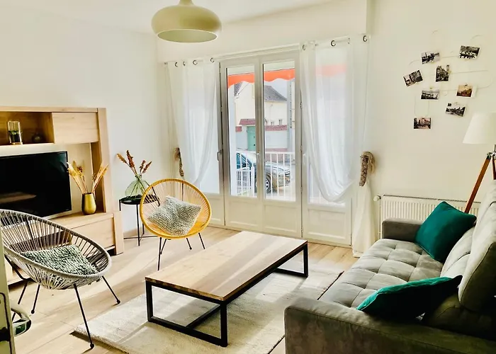 Appartement Le Bel Herminier - Calme, Accès Jardin, Proche Centre-ville *
